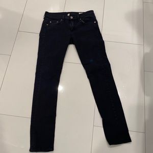 Dre rag and bone black jean 26